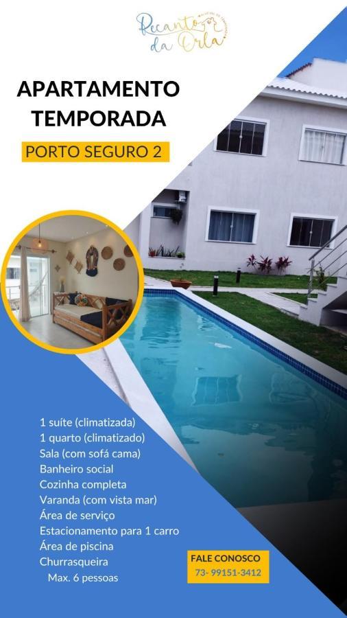 Recanto Da Orla - Apartamento Lindo E Vista Mar - 2 Quartos Porto Seguro Ngoại thất bức ảnh